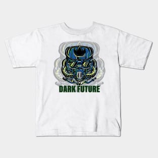 Dark Future Helmet Kids T-Shirt